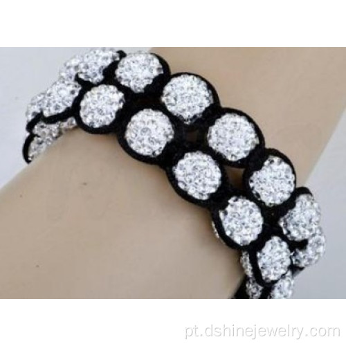 Pulseiras Shamballa para mulheres AB Shamballa colorido joias